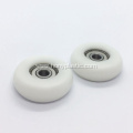 POM wheel plastic pulley ball bearing